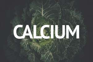 leafy greens background "calcium"