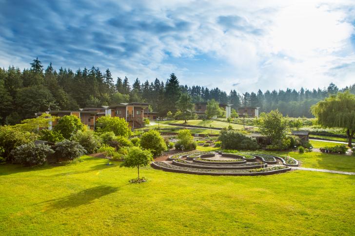 Bastyr gardens and student village