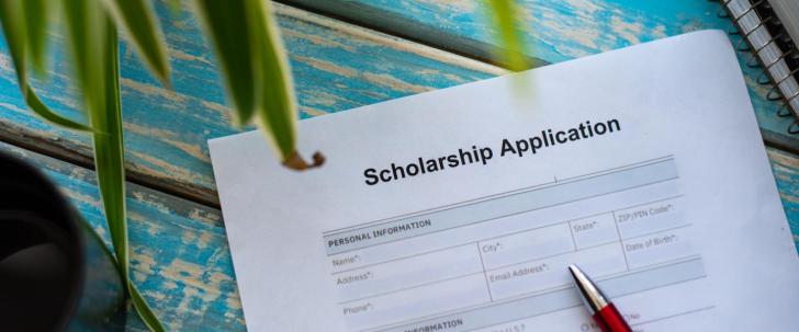 scholarship application paper