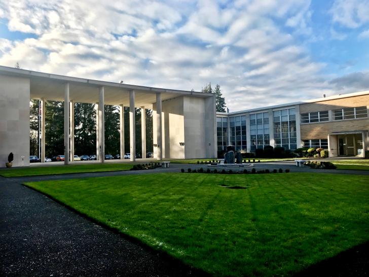 Kenmore Campus Courtyard